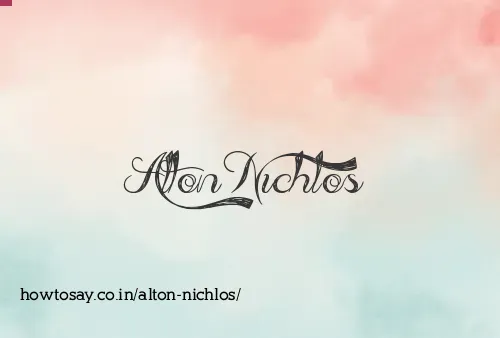 Alton Nichlos