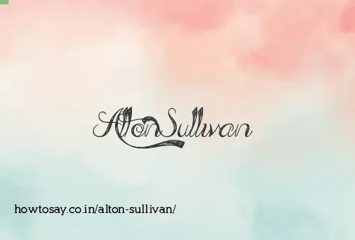 Alton Sullivan