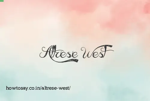 Altrese West