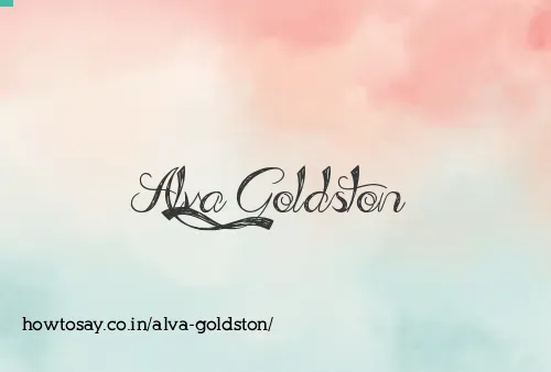 Alva Goldston