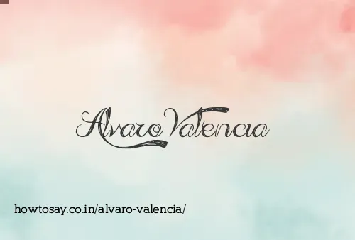 Alvaro Valencia