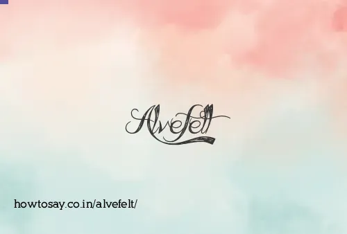 Alvefelt