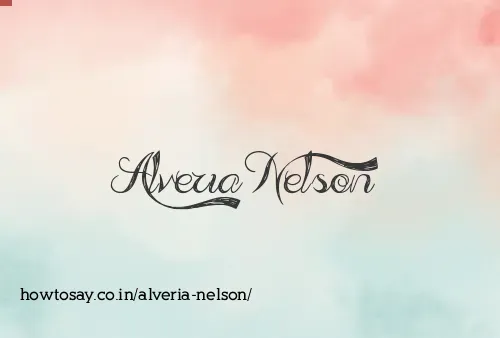 Alveria Nelson