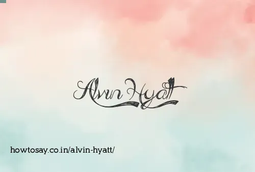 Alvin Hyatt
