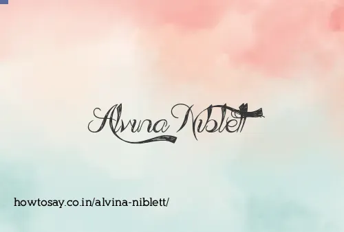 Alvina Niblett
