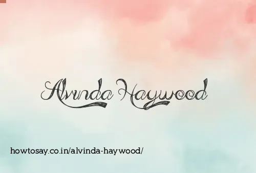 Alvinda Haywood