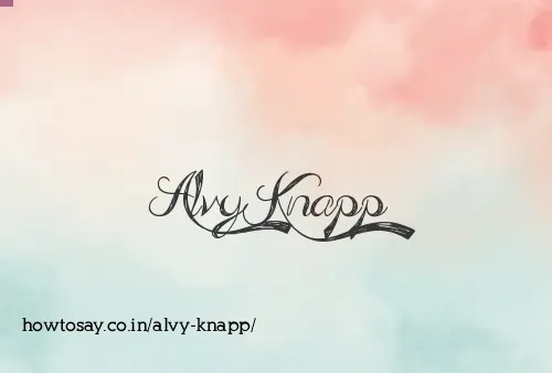 Alvy Knapp