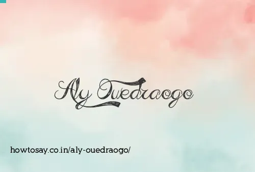 Aly Ouedraogo