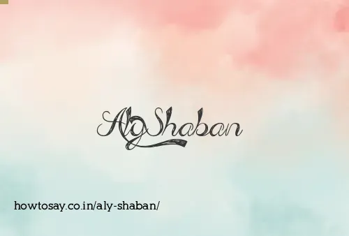 Aly Shaban
