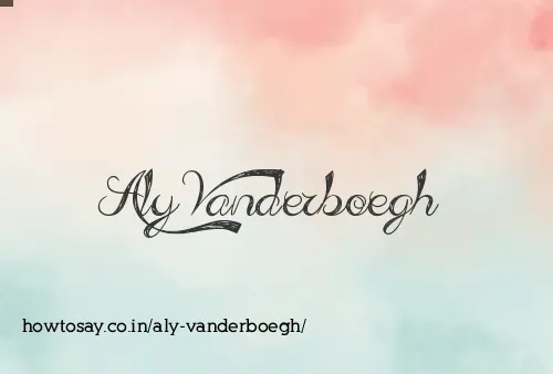 Aly Vanderboegh