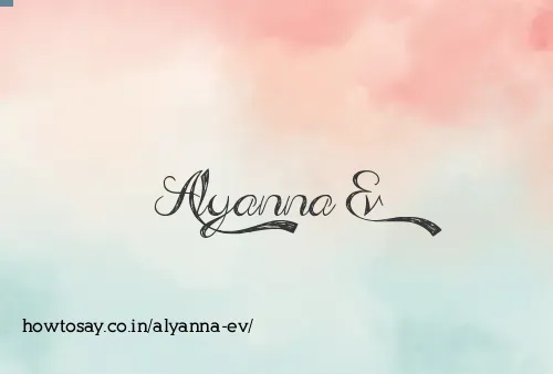Alyanna Ev