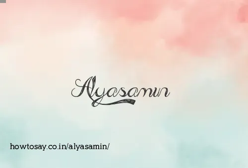 Alyasamin