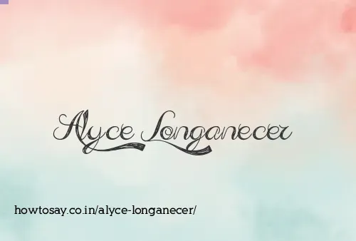 Alyce Longanecer