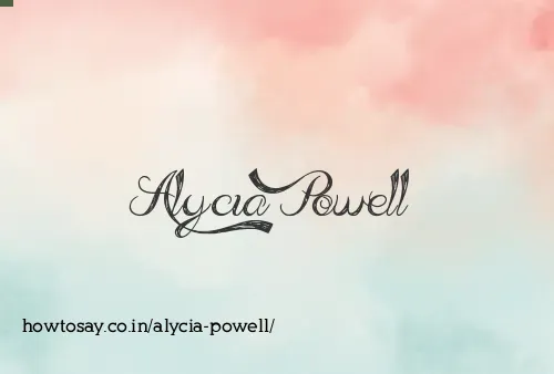 Alycia Powell