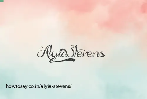 Alyia Stevens
