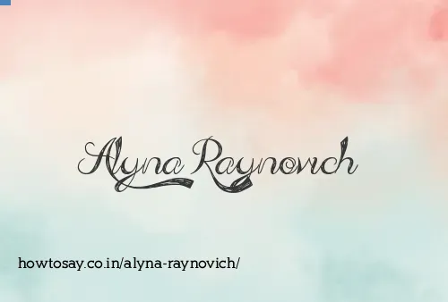Alyna Raynovich