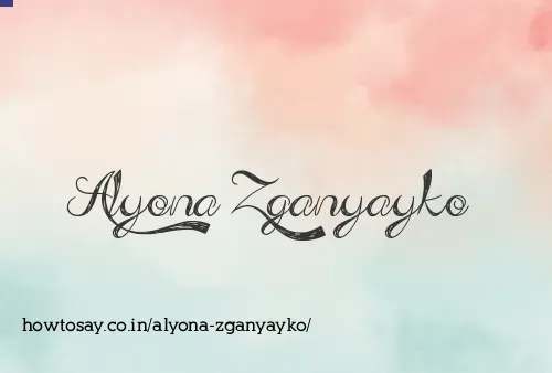 Alyona Zganyayko