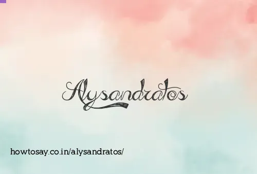Alysandratos