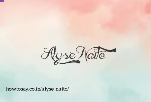 Alyse Naito