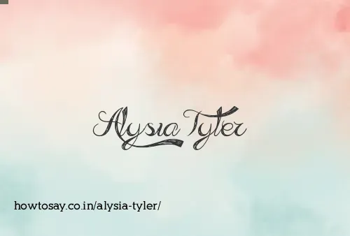 Alysia Tyler