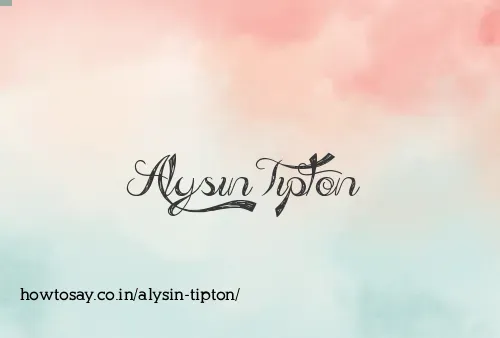 Alysin Tipton