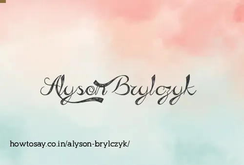 Alyson Brylczyk