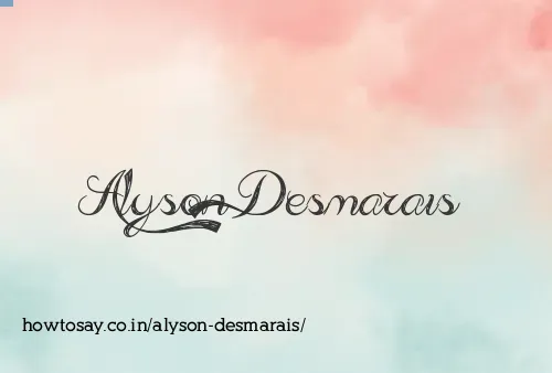 Alyson Desmarais