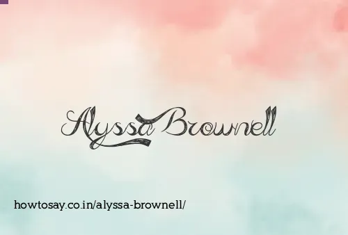 Alyssa Brownell