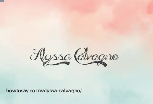 Alyssa Calvagno