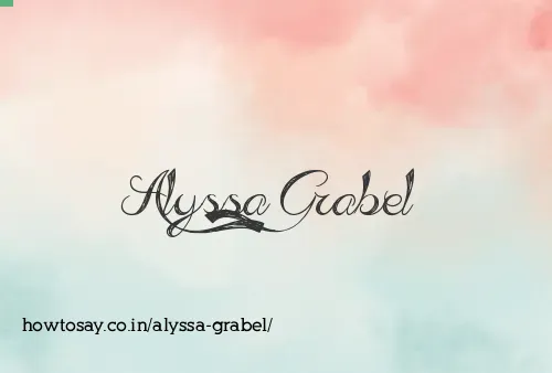 Alyssa Grabel