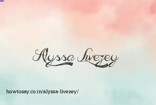 Alyssa Livezey