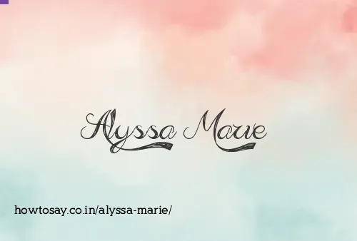 Alyssa Marie