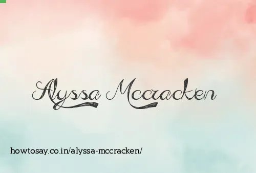 Alyssa Mccracken