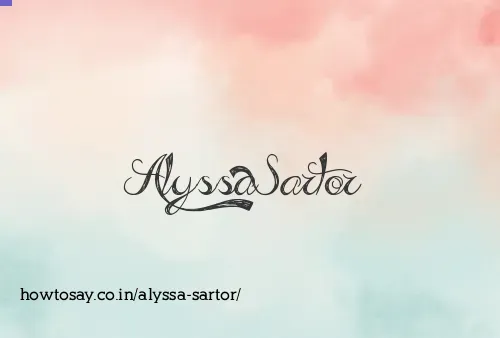 Alyssa Sartor