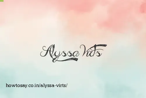 Alyssa Virts