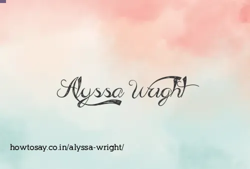 Alyssa Wright