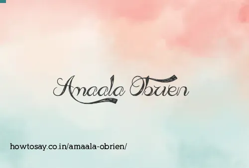 Amaala Obrien