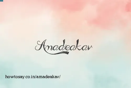 Amadeakav