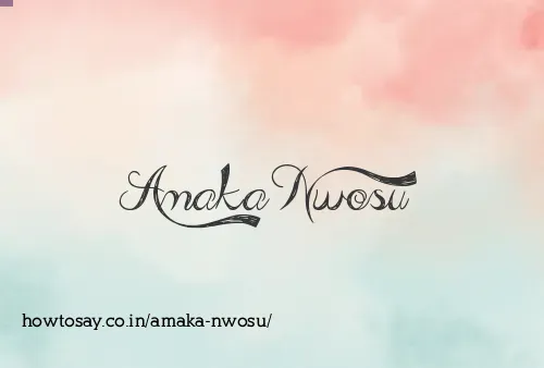 Amaka Nwosu