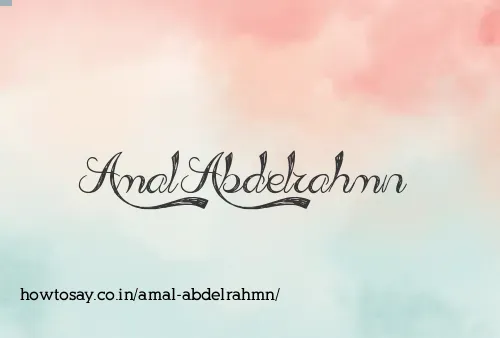 Amal Abdelrahmn