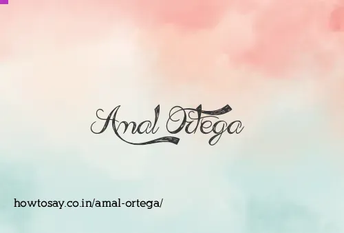 Amal Ortega