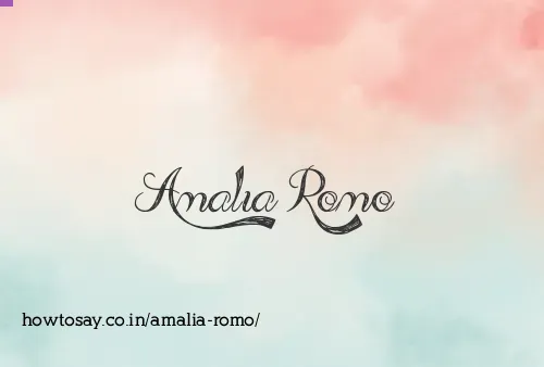 Amalia Romo