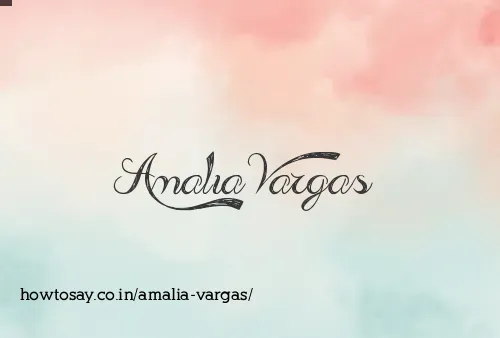 Amalia Vargas