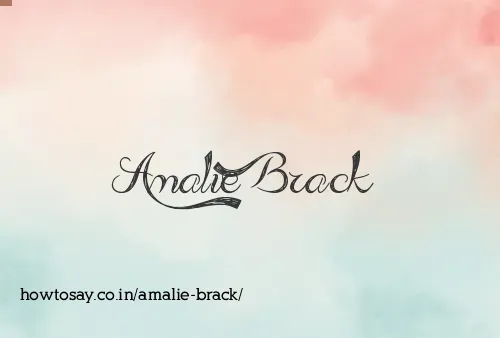 Amalie Brack