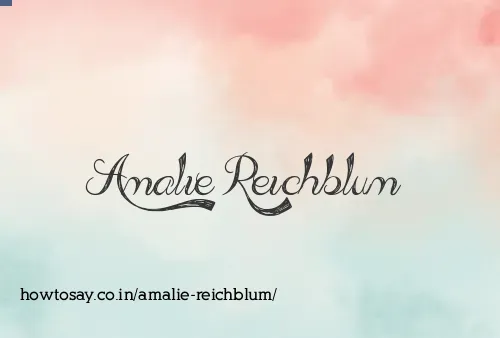 Amalie Reichblum