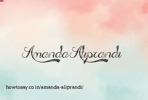 Amanda Aliprandi