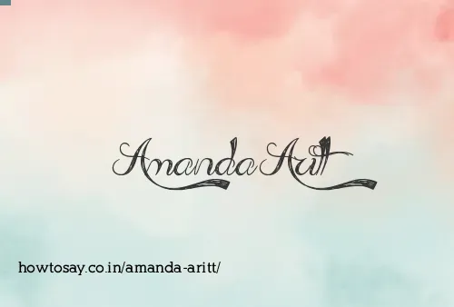Amanda Aritt