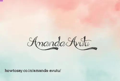 Amanda Avutu