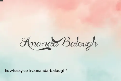 Amanda Balough