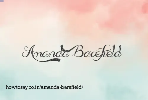 Amanda Barefield